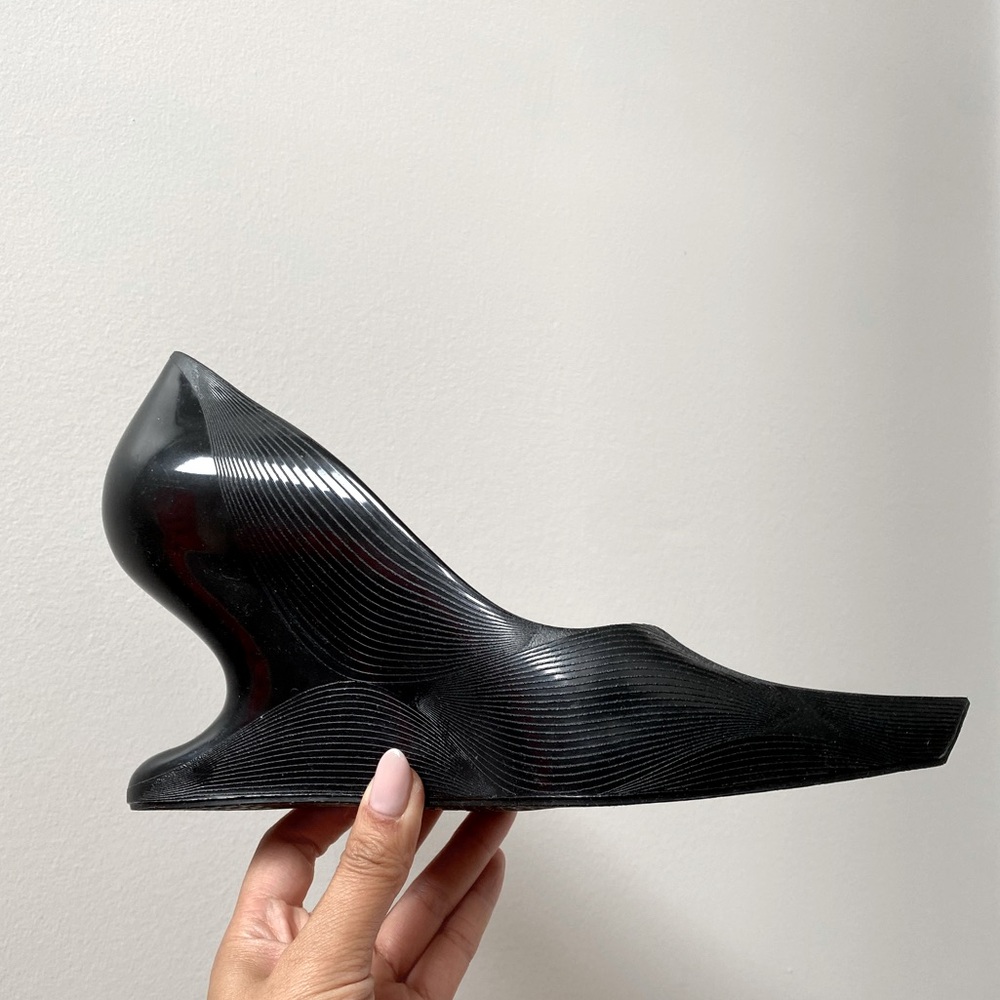 Melissa X Karim Rashid High Wedge Heels - size 40
